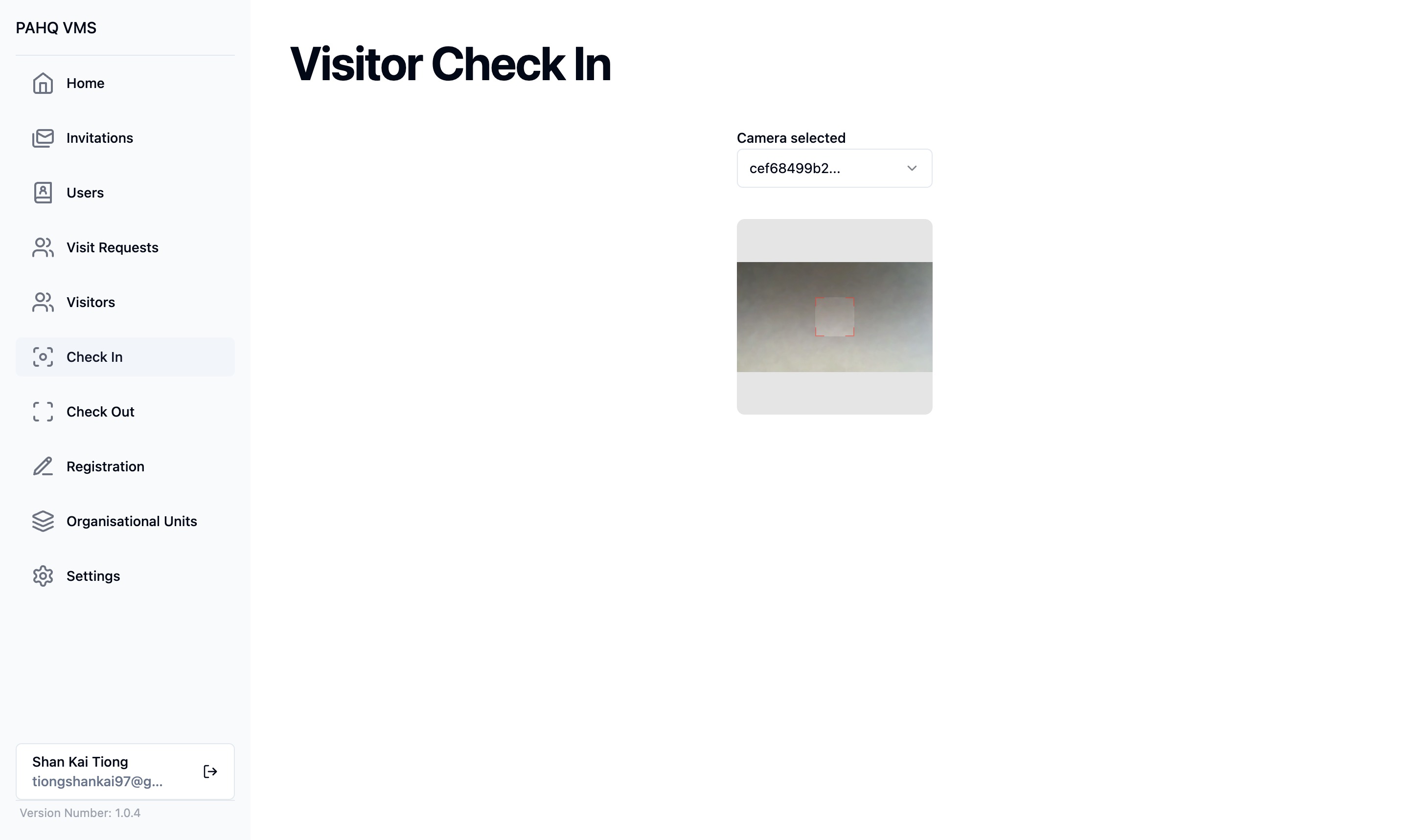 Concorde Visitor Management System